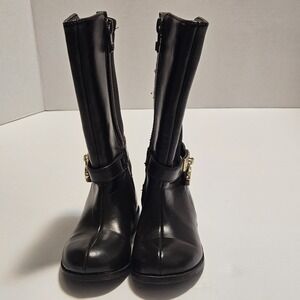 Michael Kors Parson 14 Chocolate Brown Boots Toddler Girl Sz 5